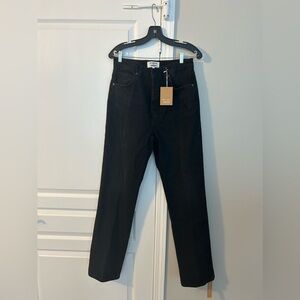 Reformation Cynthia High Rise Straight Long Jeans